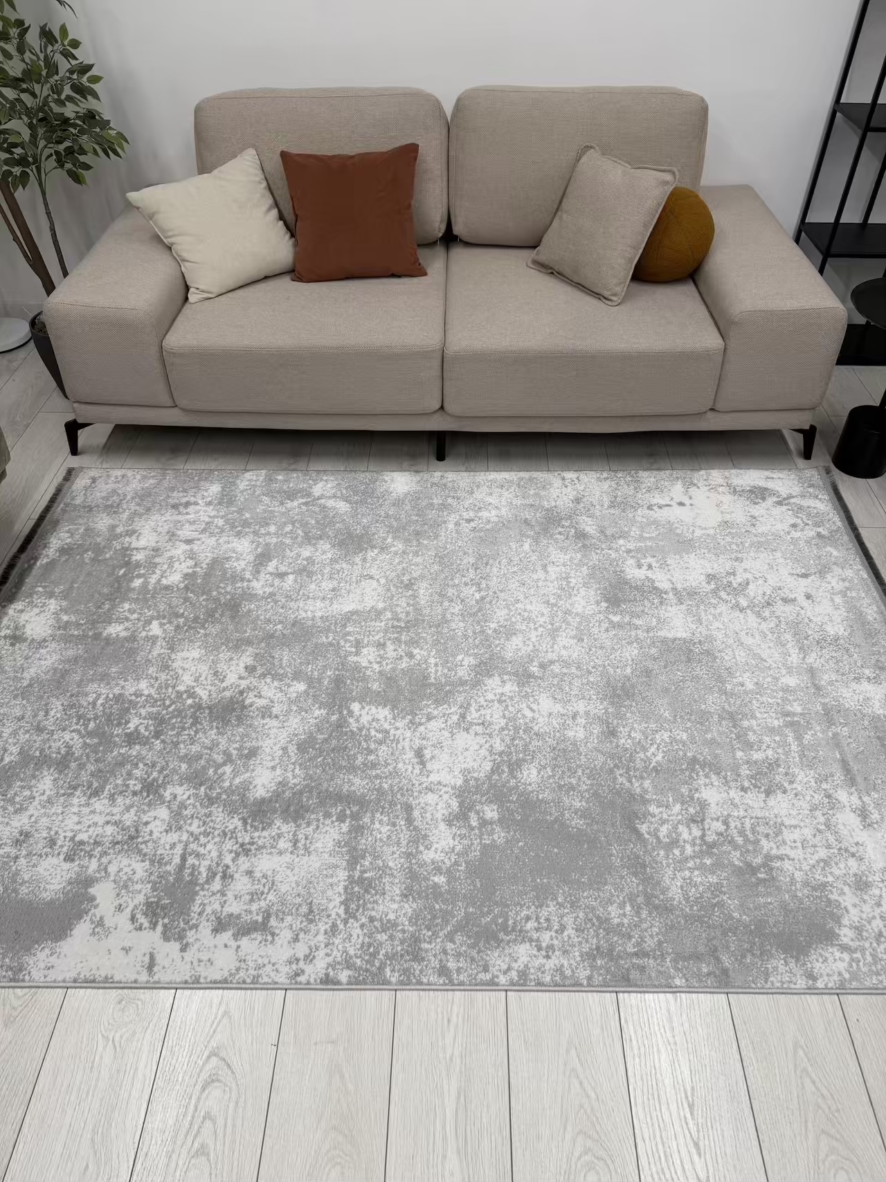 Ковер Амаль (AMAL) 240х340 0901A - GREY / GREY