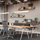 Полкодержатель FLAT, черный матовый