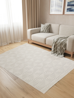 Ковер Сканди сизаль (SCANDY) 160х230 10658A - KREM / KREM