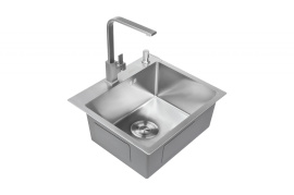 Кухонная мойка НМ 5045 satin AVINA (500х450 мм) GrandVictory