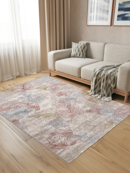 Ковер Амальфи (AMALFI) 200х290 A4341A - PINK / WHITE
