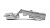 Петля без пружины накладная H691A02/H3010,  (200)